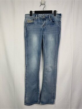 597. Hydraulic Women's Light Blue Bootcut Y2K Jeans Size 7/8